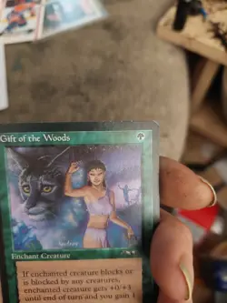 MTG Card - Gift of the Woods - Image 3