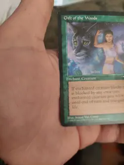 MTG Card - Gift of the Woods - Image 5