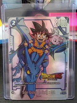 FP-024 Son Goku Mini DA Daima World Tour Exclusive Alternate Art Promo Card - Image 1