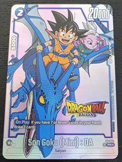 FP-024 Son Goku Mini DA Daima World Tour Exclusive Alternate Art Promo Card - Image 2