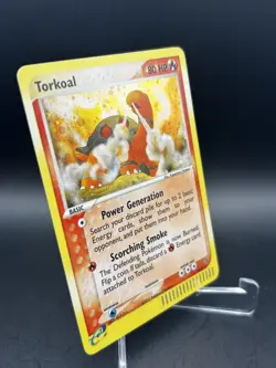 2003 Torkoal Holo 12/97 – EX Dragon Pokemon TCG Card LP Vintage - Image 3