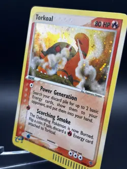 2003 Torkoal Holo 12/97 – EX Dragon Pokemon TCG Card LP Vintage - Image 4