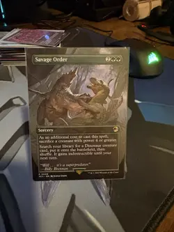 Savage Order and Ravenous Tyrannosaurus Jurassic World - Image 1