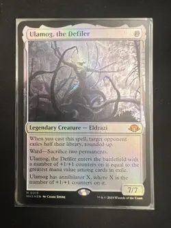 Ulamog, the Defiler Modern Horizons 3 Mythic Foil Legendary Eldrazi 15 MTG NM - Image 1