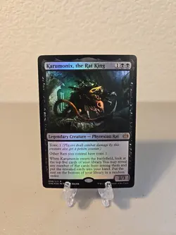 MTG Karumonix The Rat King Foil LP Phyrexia All Will Be One - Image 1