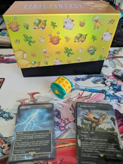Magic: The Gathering Final Fantasy Factory Chocobo Bundle Components (read desc) - Image 1
