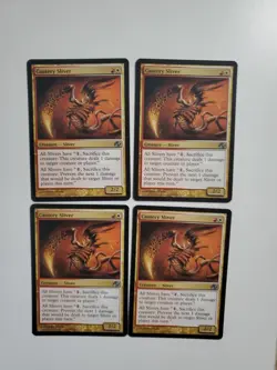 MtG Cautery Sliver NM/LP x4 - Planar Chaos - Image 1