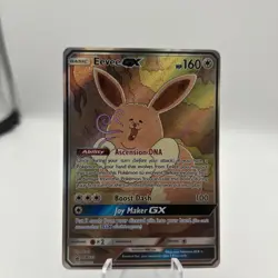 Pokemon TCG Eevee GX SM233 Full Art Promo Black Star Ultra Rare Holo NM - Image 1