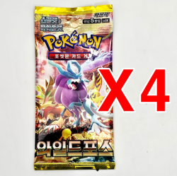 8 Packs Pokemon TCG Cards Temporal Forces Booster Wild Force&Cyber Judge Korean - Image 2
