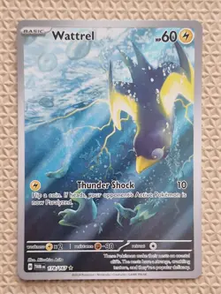 Pokemon Card Wattrel 178/167 Twilight Masquerade Illustration Rare Near Mint - Image 1