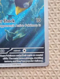 Pokemon Card Wattrel 178/167 Twilight Masquerade Illustration Rare Near Mint - Image 4