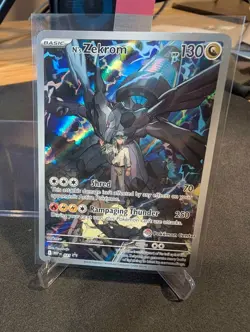 N's Zekrom #031 Ascended Heroes ETB Promo Pokemon Center Stamped NM - Image 1