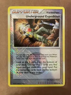 Pokemon Underground Expedition League Crosshatch Promo NM-Mint See Pictures - Image 1