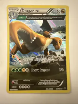 Pokemon Dragonite 52/108 Roaring Skies Delta Plus Holo Rare Card HP 160 - Image 1