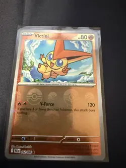 Pokemon TCG - Victini 012/086 - Pokeball - Black Bolt - Reverse Holo - Image 1