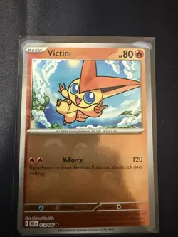Pokemon TCG - Victini 012/086 - Pokeball - Black Bolt - Reverse Holo - Image 2