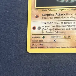 Pokemon TCG WoTC Brock's Diglett 67/132 Gym Challenge Vintage NM - Image 4