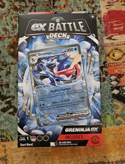 Greninja EX Pokemon TCG Battle Deck Brand New Factory Sealed - Image 1