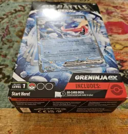 Greninja EX Pokemon TCG Battle Deck Brand New Factory Sealed - Image 2