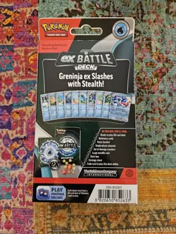 Greninja EX Pokemon TCG Battle Deck Brand New Factory Sealed - Image 4