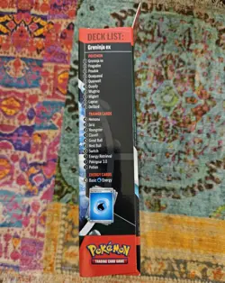 Greninja EX Pokemon TCG Battle Deck Brand New Factory Sealed - Image 5