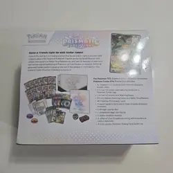 Pokemon Center Prismatic Evolutions ETB Trainer Box - New Sealed - No Tears - Image 4