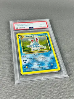 Carta Pokemon Holo Azumarill 2/111 PSA 8 NM-MT Neo Genesis - Image 2