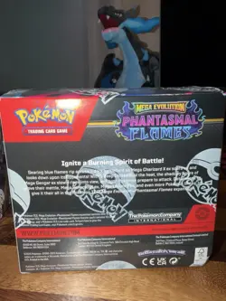 Pokemon Mega Evolution Booster Box Phantasmal Flames W/ 2 Sleeved Booster Packs - Image 2