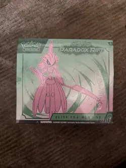 Pokemon Scarlet and Violet: Paradox Rift Elite Trainer Box - Iron Valiant - Image 1