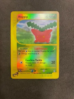 Hoppip 83/147 Aquapolis Reverse Holo eReader Pokemon TCG English NM - Image 1