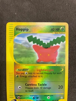 Hoppip 83/147 Aquapolis Reverse Holo eReader Pokemon TCG English NM - Image 2