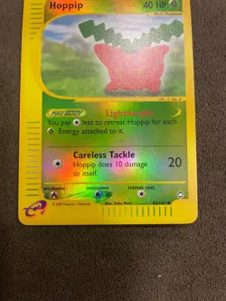 Hoppip 83/147 Aquapolis Reverse Holo eReader Pokemon TCG English NM - Image 3
