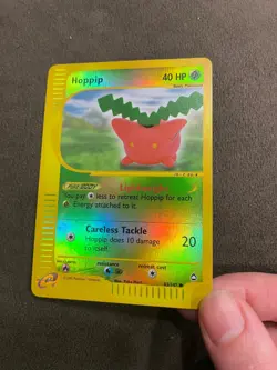 Hoppip 83/147 Aquapolis Reverse Holo eReader Pokemon TCG English NM - Image 5