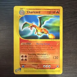 Pokemon Charizard Expedition Base 040/165 HP120 Rare Stage 2 Regular 2002 - Image 1