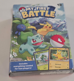Brand New Pokemon TCG My First Battle Box Pikachu And Bulbasaur SEALED 820650852534 - Image 1
