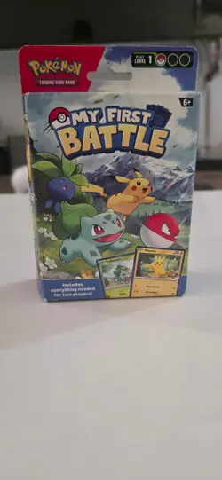 Brand New Pokemon TCG My First Battle Box Pikachu And Bulbasaur SEALED 820650852534 - Image 2