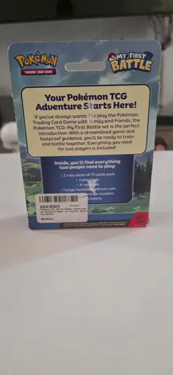 Brand New Pokemon TCG My First Battle Box Pikachu And Bulbasaur SEALED 820650852534 - Image 4