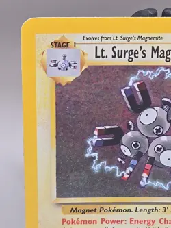 Pokemon Lt. Surge’s Magneton 8/132 Holo Rare Gym Heroes Unlimited - Image 2
