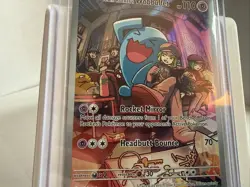 Team Rocket's Wobbuffet 203 Sv Scarlet & Violet Promo Full Art Holo Pokemon - Image 3