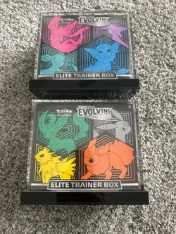 Pokemon SEALED Evolving Skies Elite Trainer Box PAIR 820650808944 - Image 1