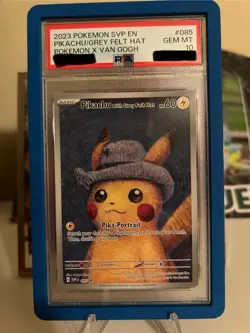 2023 Pokemon SVP Promo With Grey Felt Hat, Van Gogh # 85 PSA 10 - Image 1
