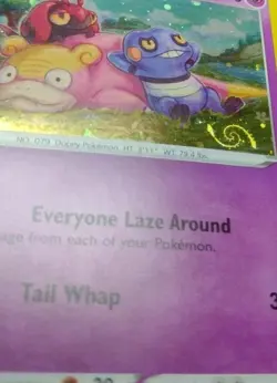 Pokemon Evolving Skies Galarian Slowpoke Promo SWSH126 Holo With Swirl NM/M - Image 3