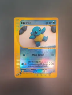 🐢 Squirtle 131 Pokemon 2002 Expedition Reverse Holo English NM - Image 1