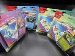 Pokemon TCG Prismatic Evolutions Tech Sticker Collection Lot Of 4 - Image 1