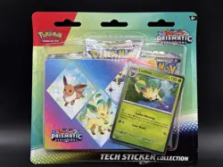 Pokemon TCG Prismatic Evolutions Tech Sticker Collection Lot Of 4 - Image 4