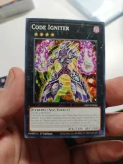 Code Igniter 1st Edition Common ALIN-EN044 Yu-Gi-Oh! - Image 1