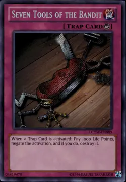 Seven Tools of the Bandit NA Unl Ed Secret Rare LCYW-EN089 Yu-Gi-Oh! - Image 1