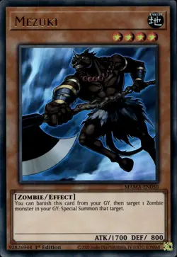 Mezuki 1st Ed Ultra MAMA-EN050 Yu-Gi-Oh! - Image 1