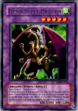 Fiend Skull Dragon DB2-EN154 Unlimited - Yu-Gi-Oh! TCG Rare - Image 1