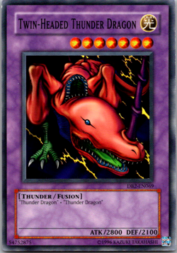 Twin-Headed Thunder Dragon - DB2-EN069 - Common - Unlimited Edition YUGIOH - Image 1